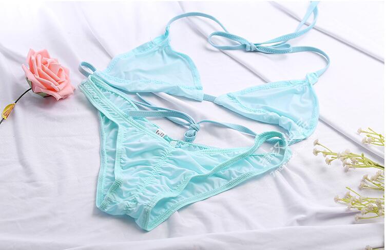 Women Erotic Sexy Tiny Bikinis Set Mini Micro Swimwear Sexy