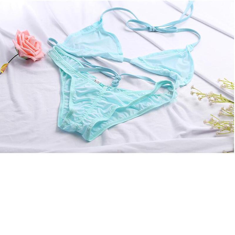 Women Erotic Sexy Tiny Bikinis Set Mini Micro Swimwear Sexy