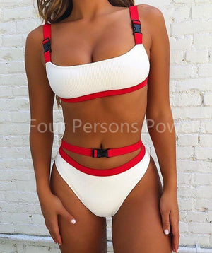 Mini swimsuit Buckle Bikinis night