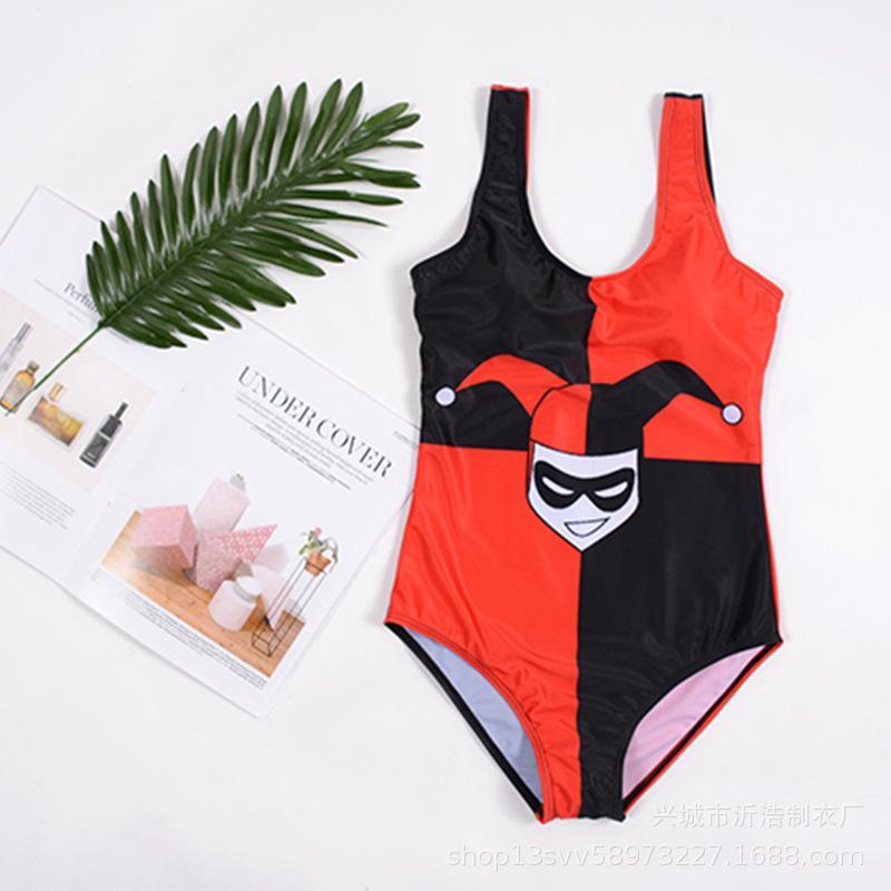 Bikinis Set Monokini 3d Minnie Swimwear Flag Women Sexy Push Up CARTOON