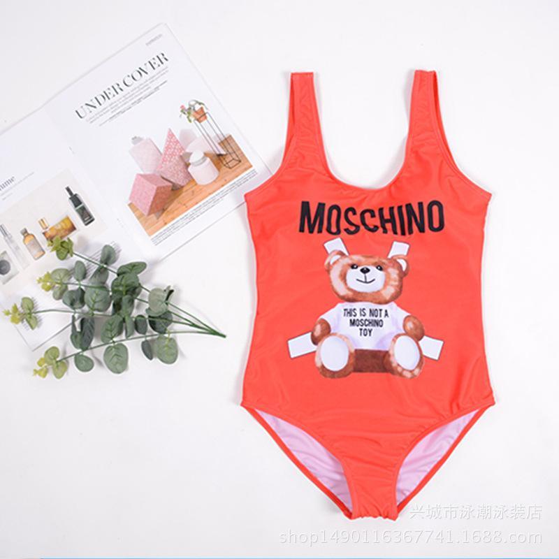 Bikinis Set Monokini 3d Minnie Swimwear Flag Women Sexy Push Up CARTOON