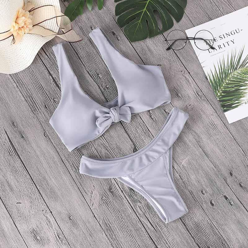 HolaSukey 2018 New Bikini Set Retro Micro Bikinis 2018 New Women Swimwear Sexy Bandage Swimsuits Brazilian Summer Bathing Suits
