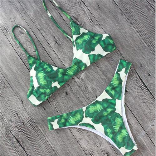 Push Up Swimwear Bikinis Set 2018 New Women Swimsuit Biquinis Summer Bandeau Trikinis Padded Monokini Bathsuit Biquini Feminino