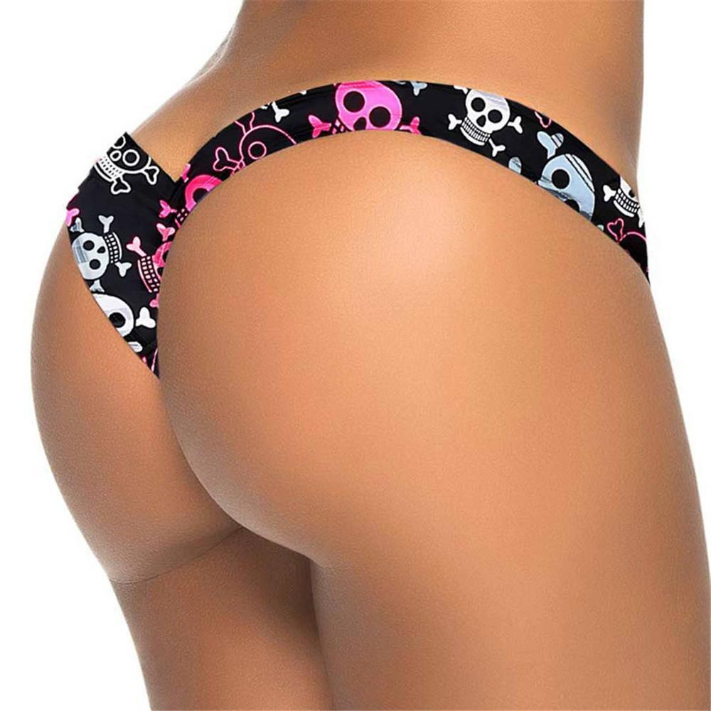 V shape Sexy Brazilian Bikini Bottom 2018 Bather Women Swimwear Female Thong Tanga Mini Micro Swim Brief Panties Underwear V87