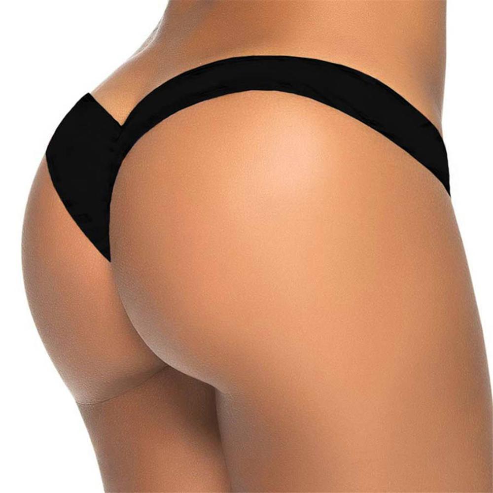 V shape Sexy Brazilian Bikini Bottom 2018 Bather Women Swimwear Female Thong Tanga Mini Micro Swim Brief Panties Underwear V87