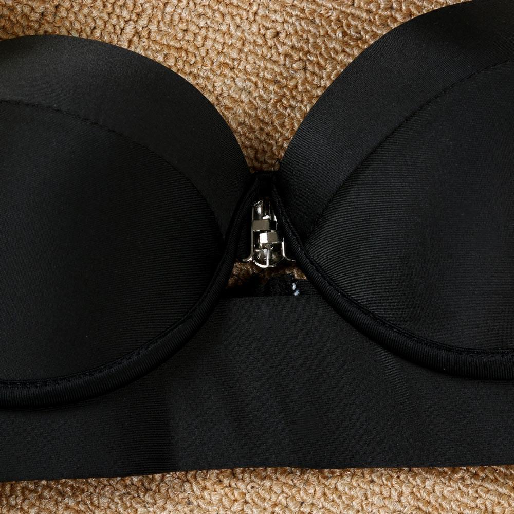 Womail Women Swimwear Sexy Solid Swimsuit Strapless Bikini Set Swiming Suit Push-Up Padded Bathing Suit maio feminino praia 2018