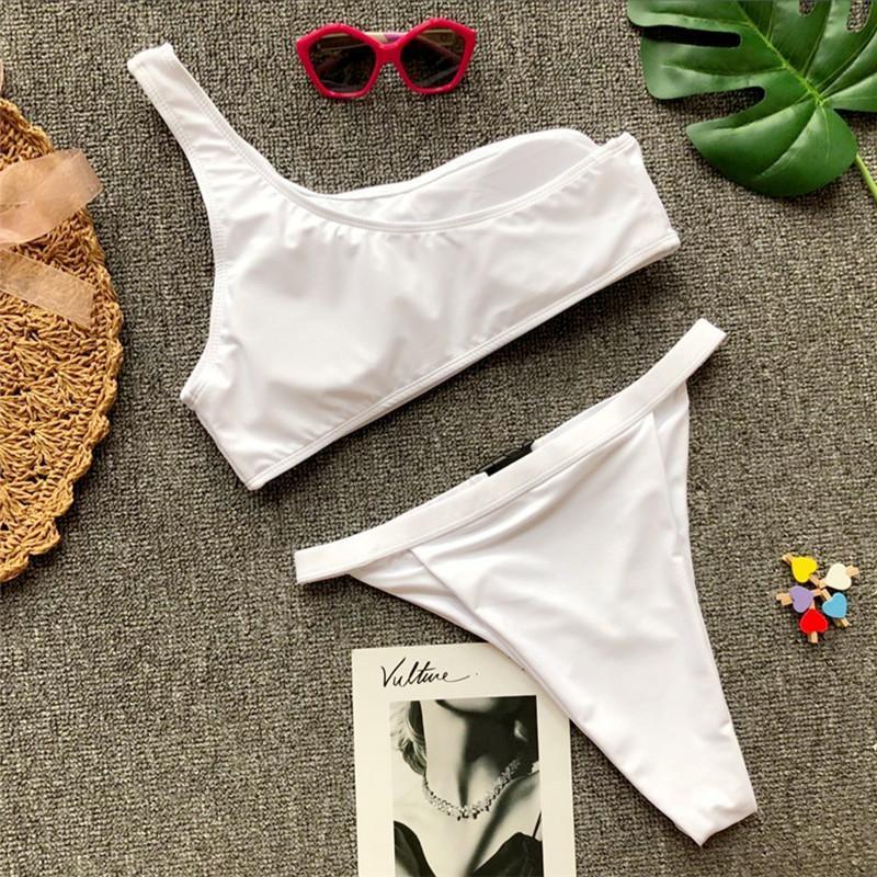 Women Hollow Out Swimsuit Bikini Sexy Women Push Up Swimwear Bathing Suit Biquinis Feminino 2018 New Swimming Suit